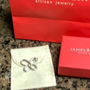 ‼️James Avery Retired butterfly Hearts